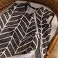 Woven cotton sleep bag  - Chevron (2 togs)