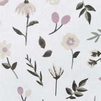 Crib flat sheet - Floral