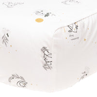 Crib fitted sheet - Moonlight