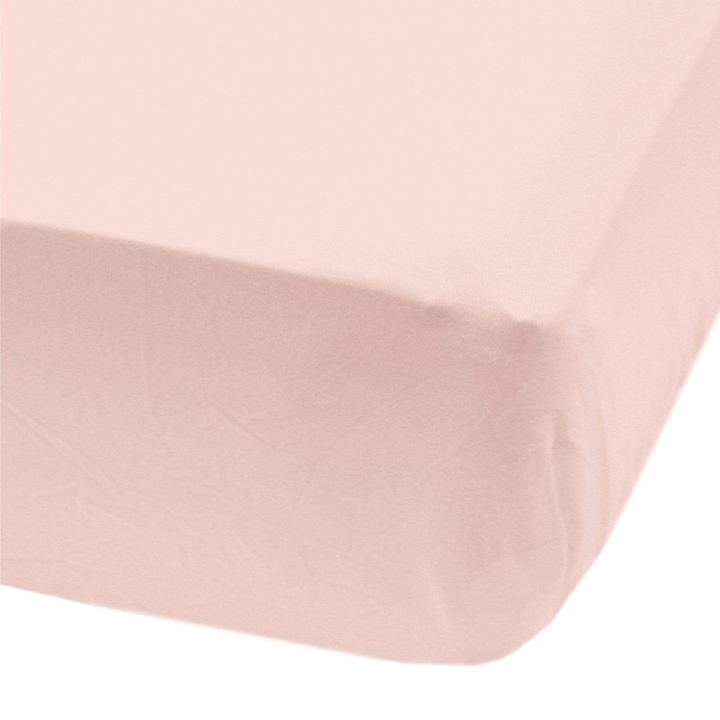 Crib fitted sheet - Npink