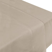 Crib flat sheet - Coffee