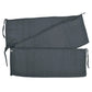 Solid bumper pads - charcoal