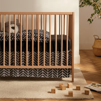 Housse et couette pour lit de bébé - Chevron