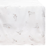 Crib bed skirt - Goose