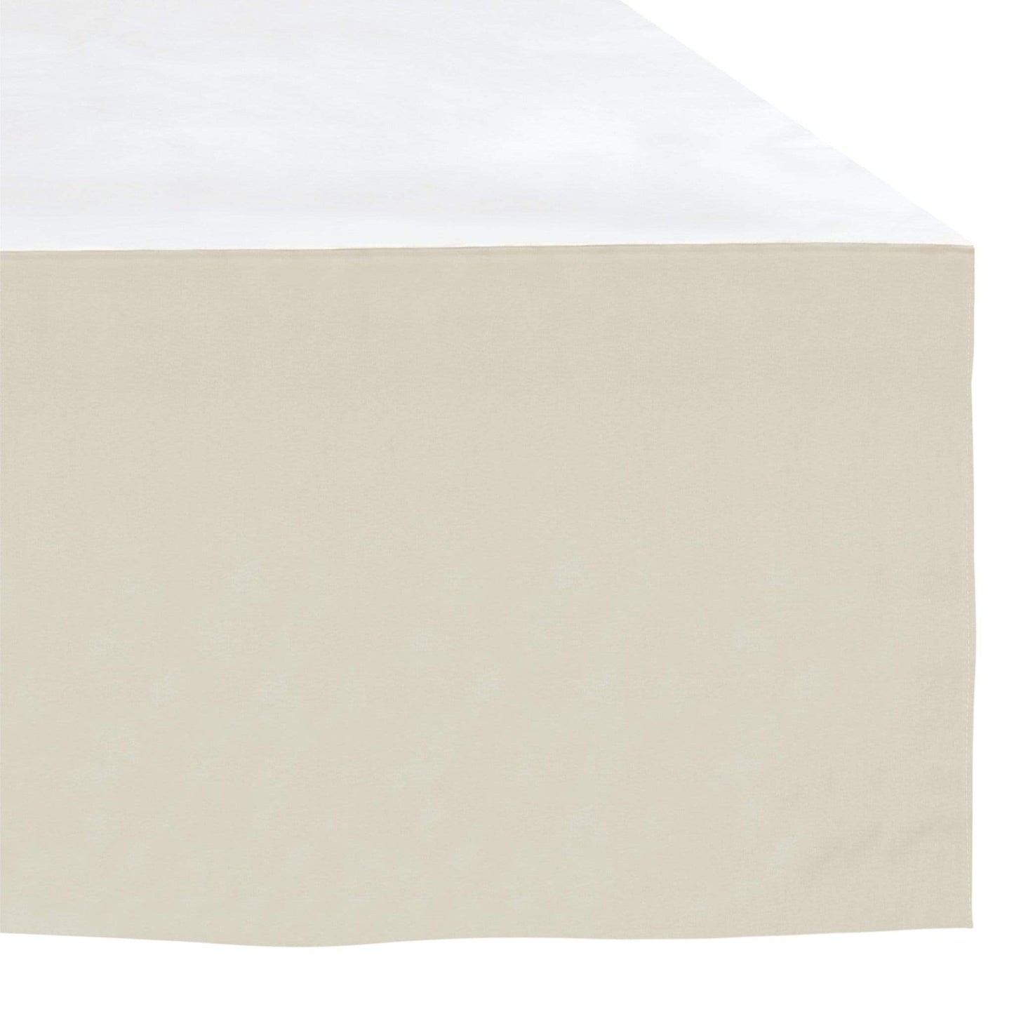 Crib Bed skirt - taupe