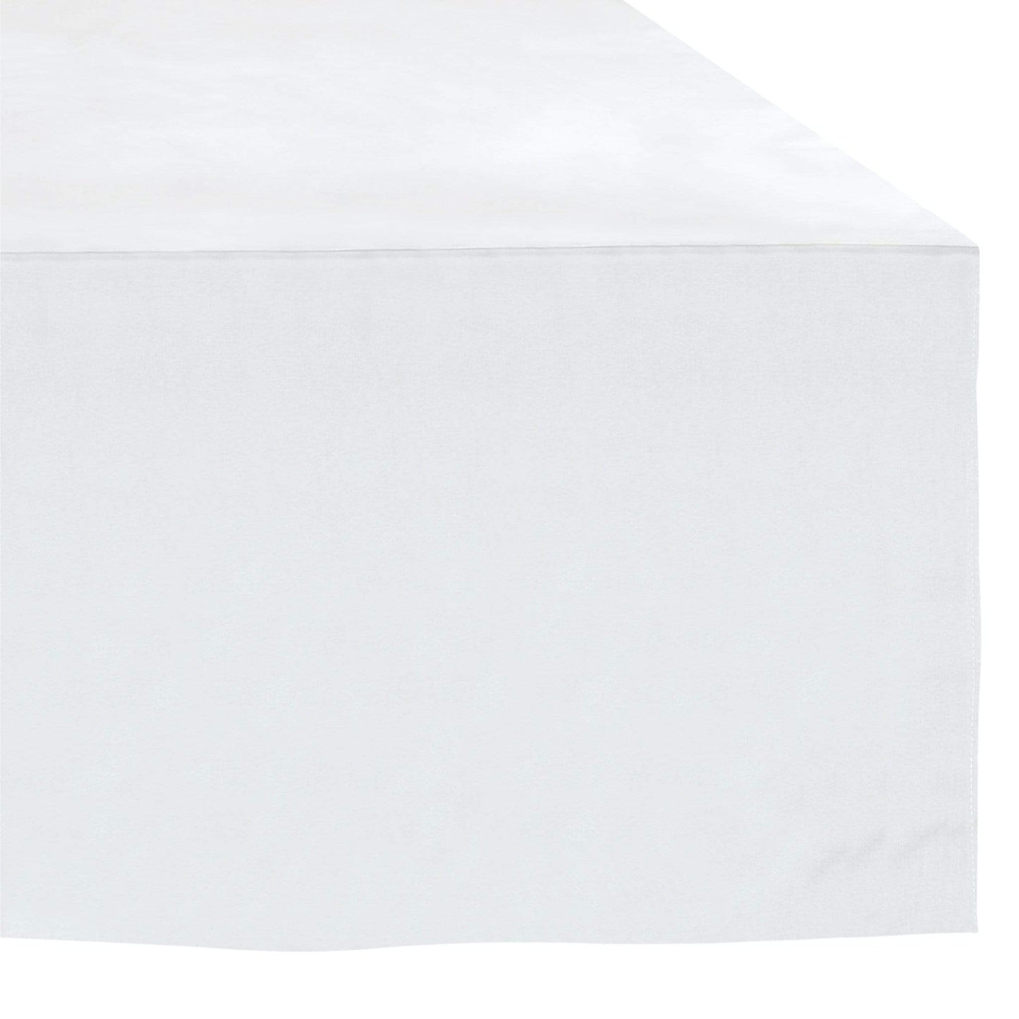 Crib Bed skirt - white