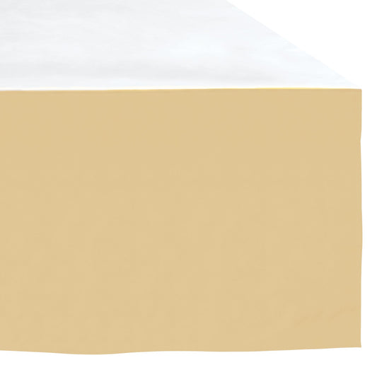 Crib bed skirt - Curry