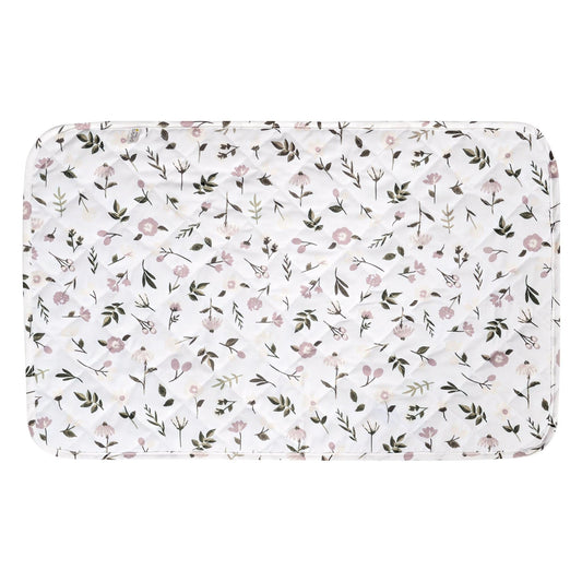 Waterproof change pad - floral (27x40 inches)