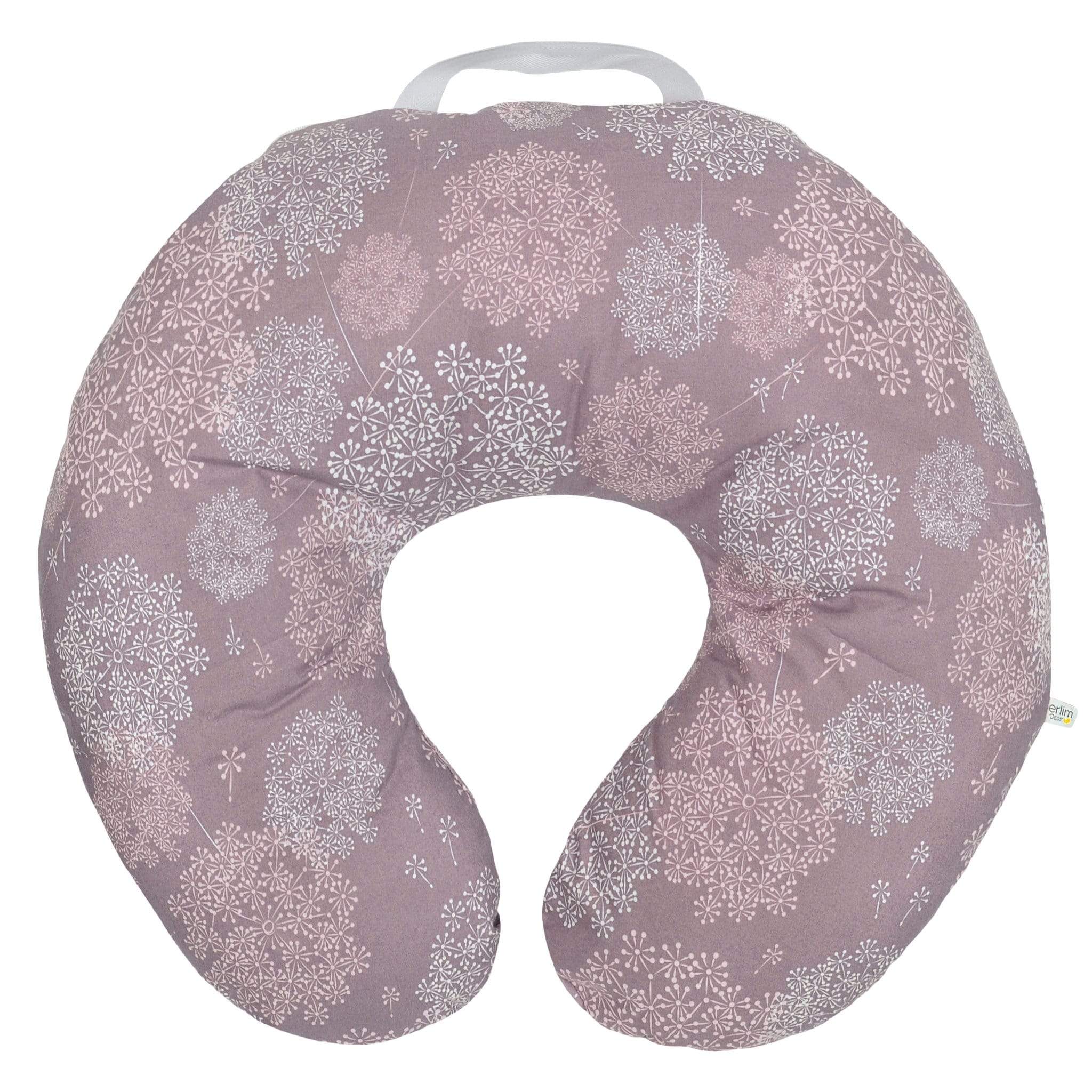 Nursing pillow - Plum dandelions