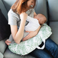 Nursing pillow - Tropical green