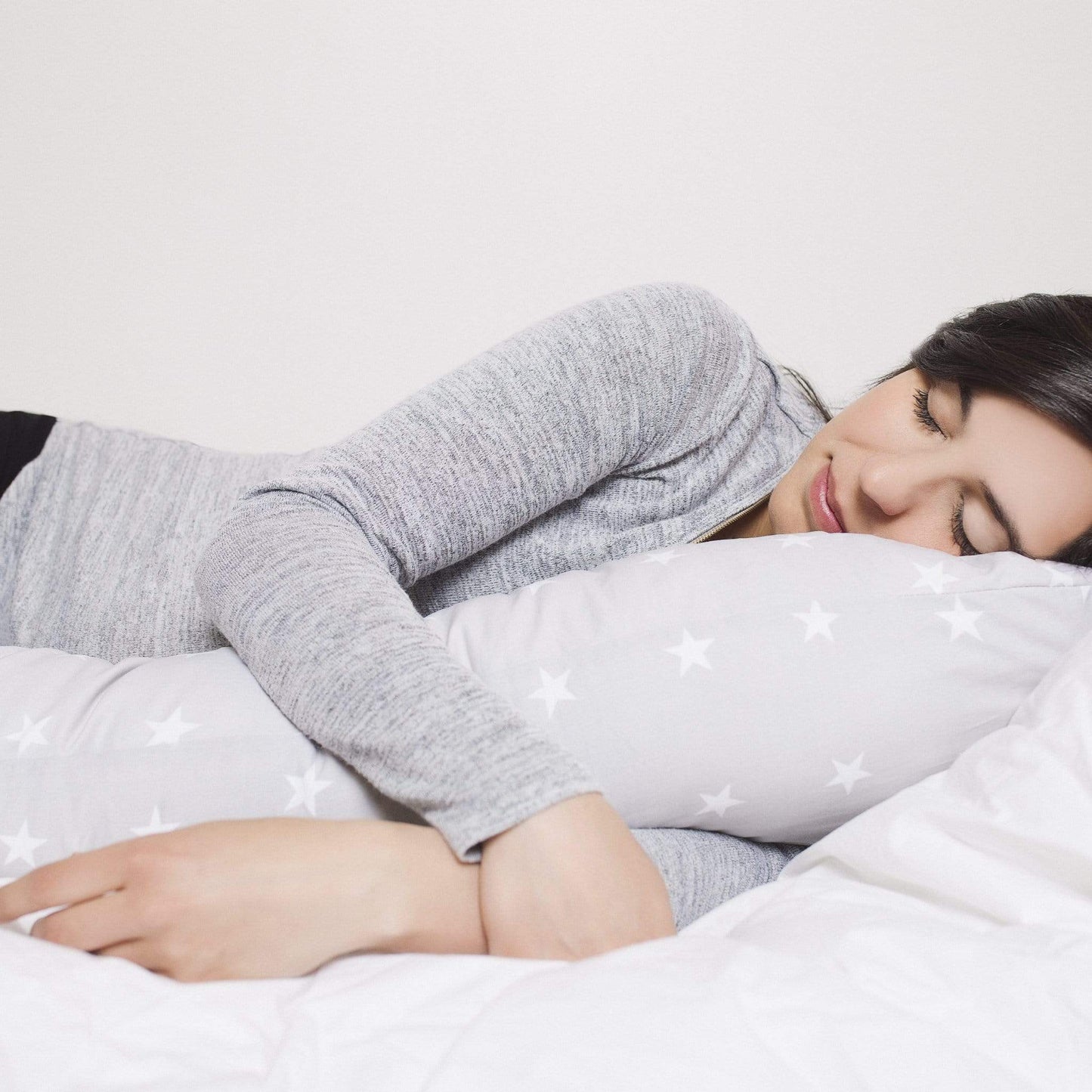 Multifunctional pregnancy pillow - Plum dandelions