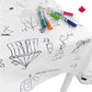 Nappe à colorier