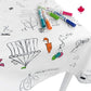Nappe à colorier