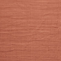 Cotton muslin swaddle - Cinnamon