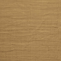 Couverture mousseline de coton - Miel