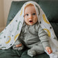 Cotton muslin swaddle - Crocodiles
