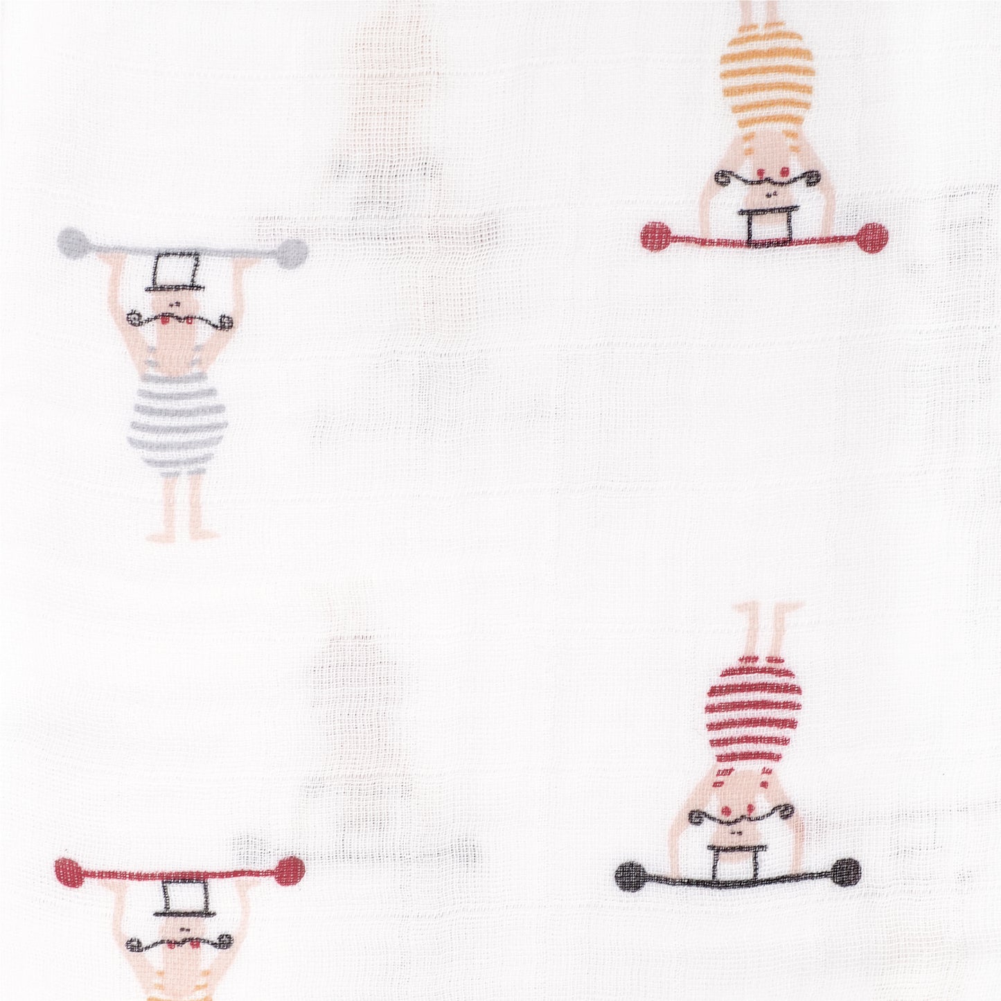 Couverture mousseline de coton - Cirque