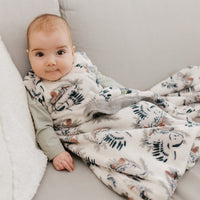 Plush sleep sack - Owls (1.5 togs)