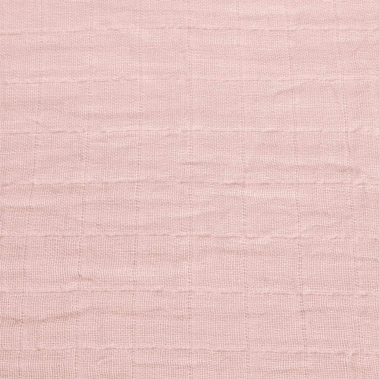 Cotton muslin change pad cover - pink