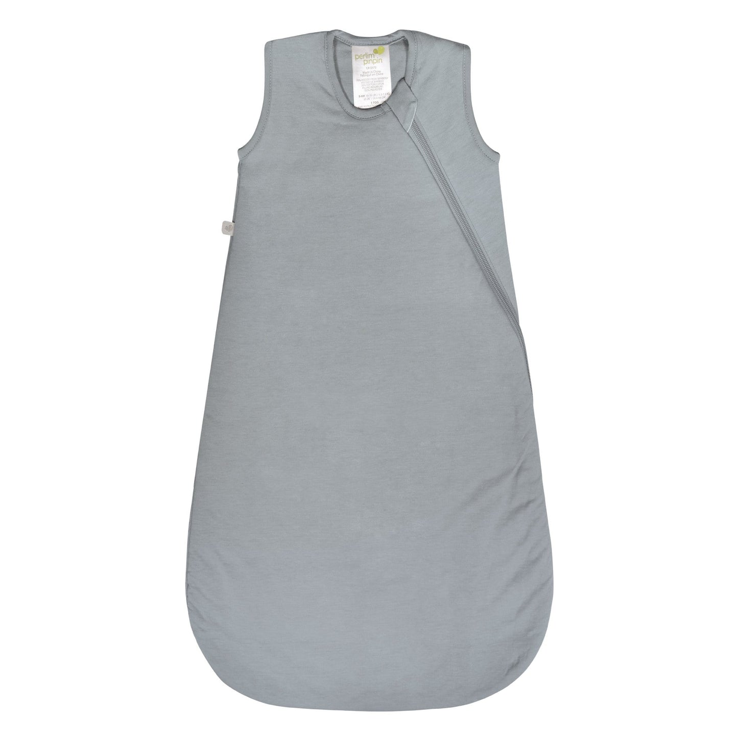 Quilted bamboo sleep bag - Pebble Gray (1.0 tog)