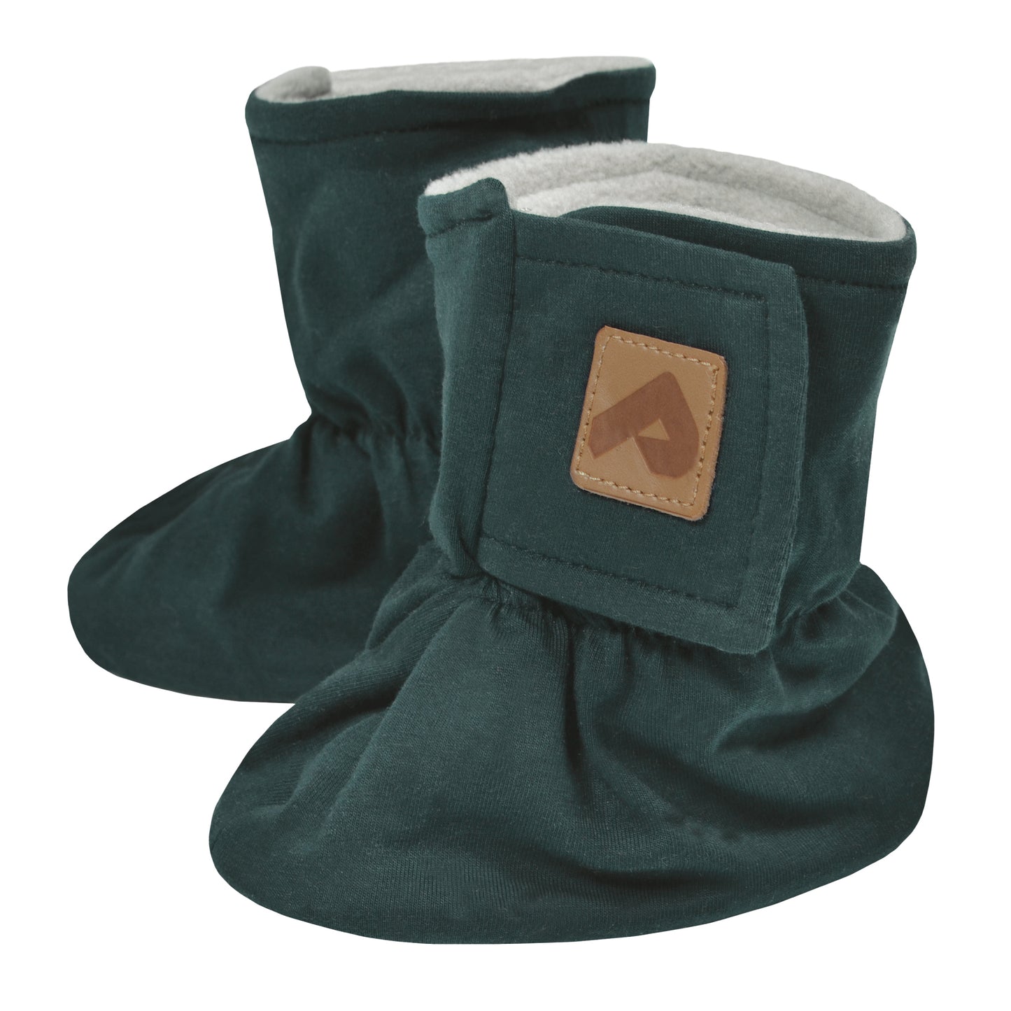 Cotton booties with fleece lining - Epinette