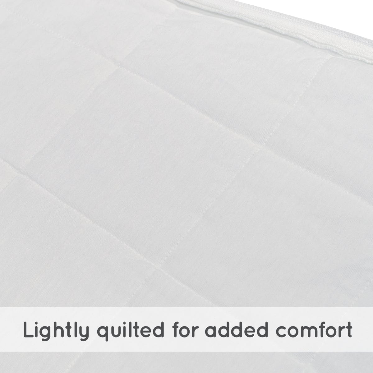 Quilted cotton sleep bag - Ivory Mouse (1.0 tog)