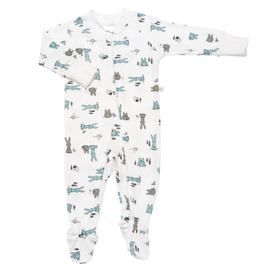 Pyjama pour bébé en bambou - Lapins