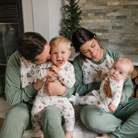 Pyjama pour bébé en bambou - Chalet de Noël