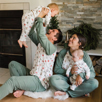 Pyjama pour bébé en bambou - Chalet de Noël