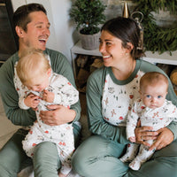 Pyjama pour bébé en bambou - Chalet de Noël