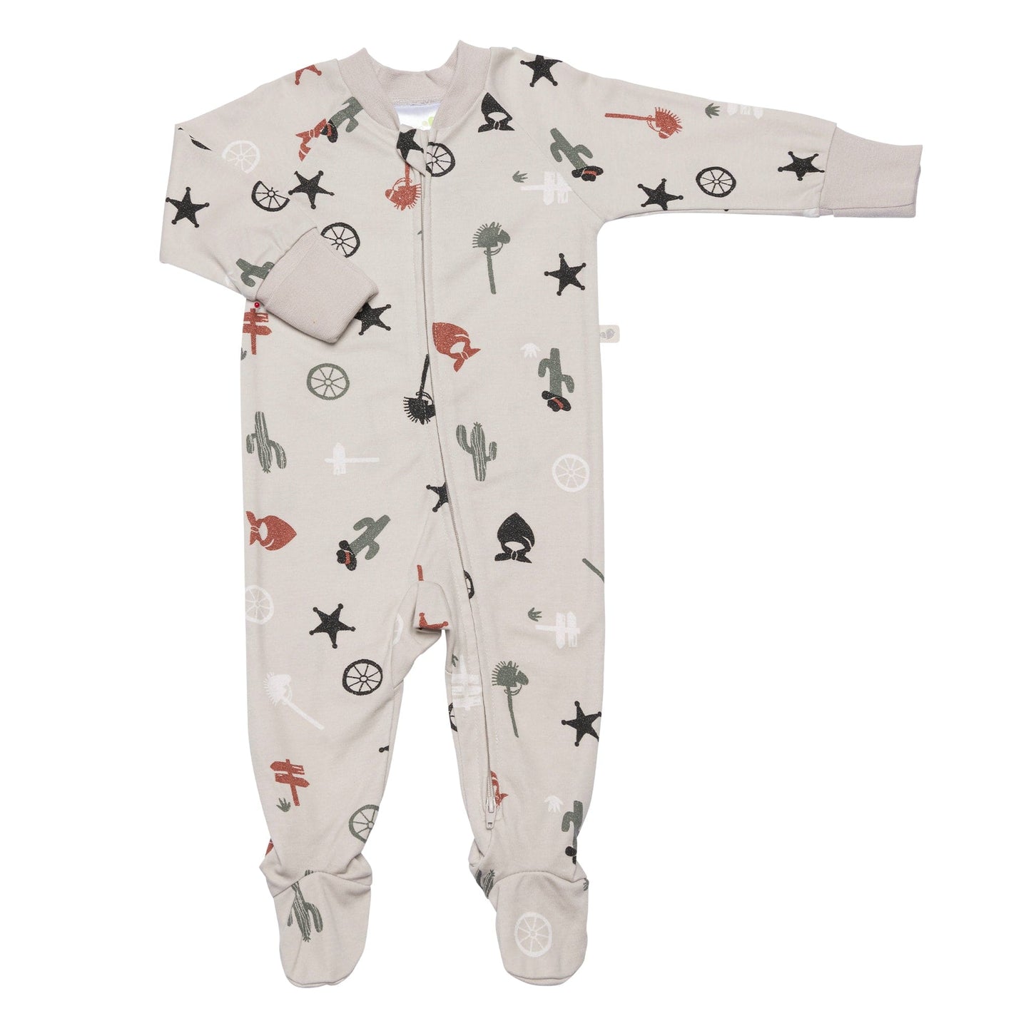 Pyjama pour bébé en bambou - Cowboys
