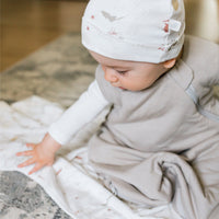 Newborn bamboo knotted hat - Desert