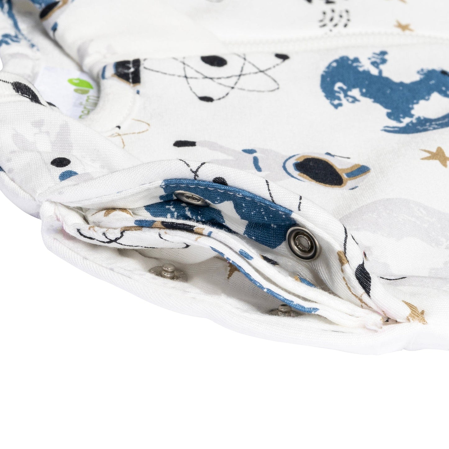 Bamboo newborn sleep sack - Space (1.0 tog)