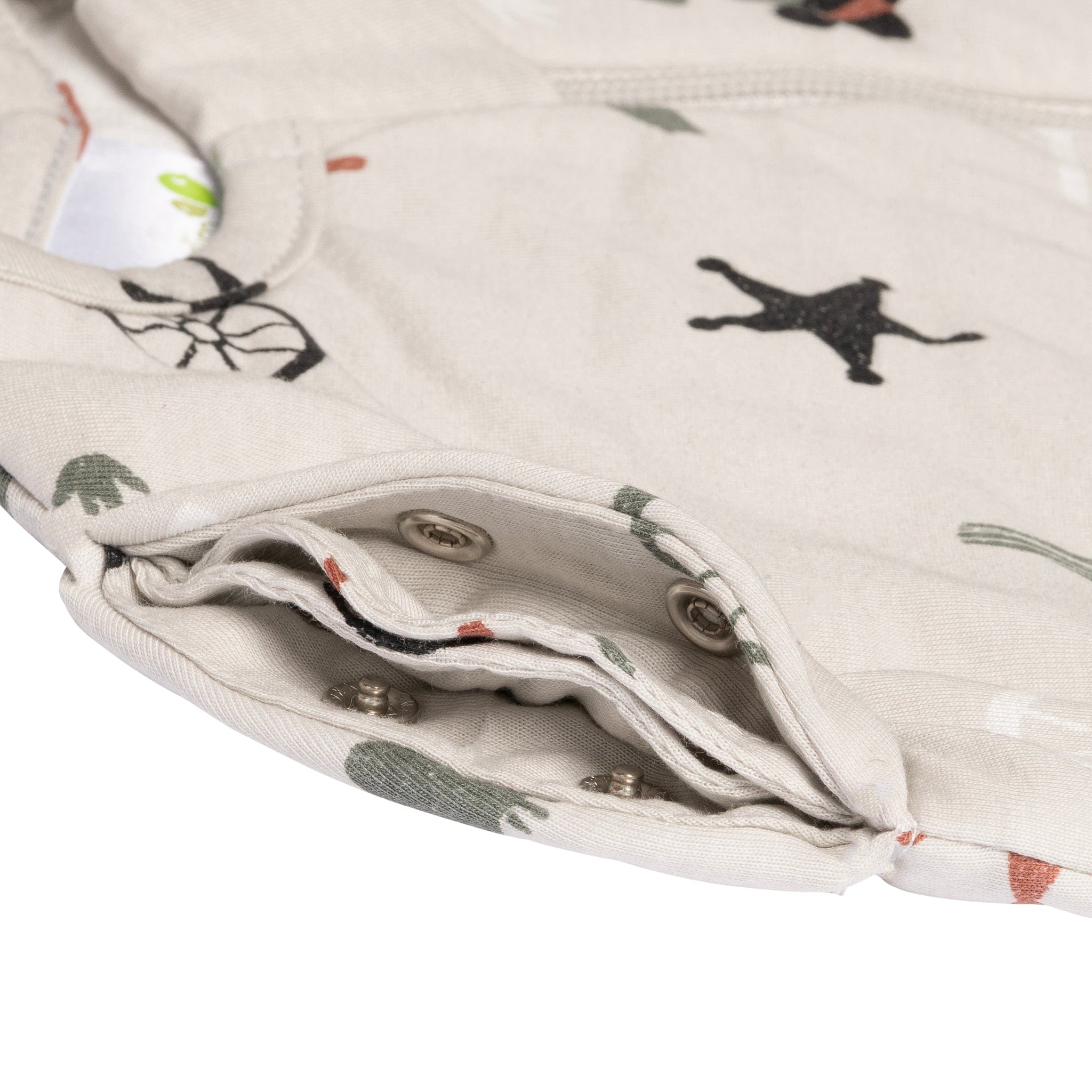 Bamboo Newborn Cocoon Sack 1 TOG (Plantastic Print)