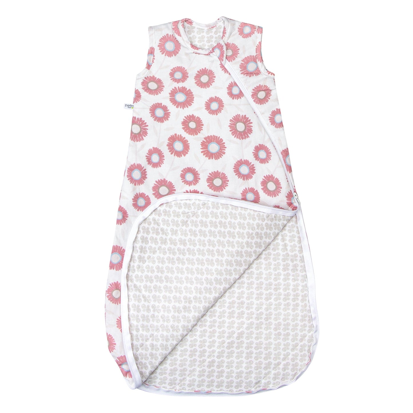 Woven cotton sleep sack - Lillies (2.0 togs)