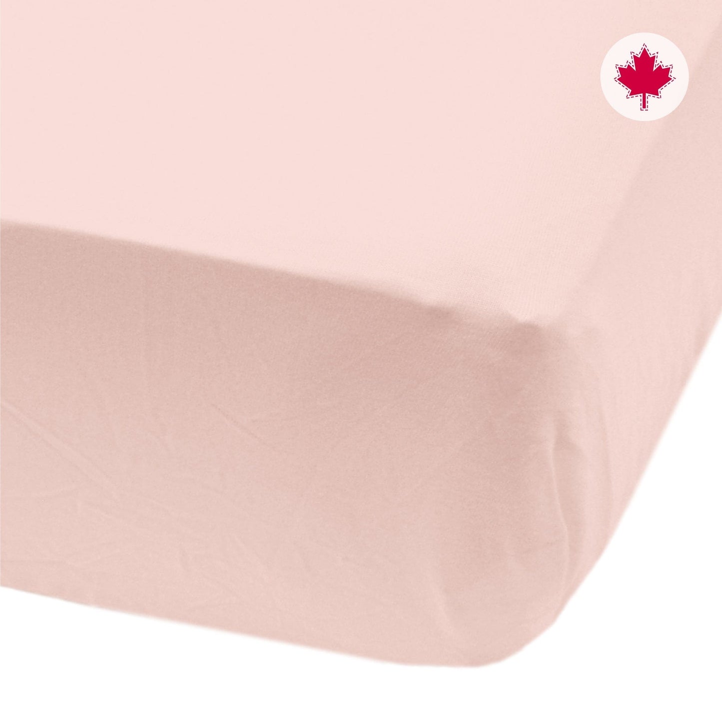 Crib flat sheet - NPink