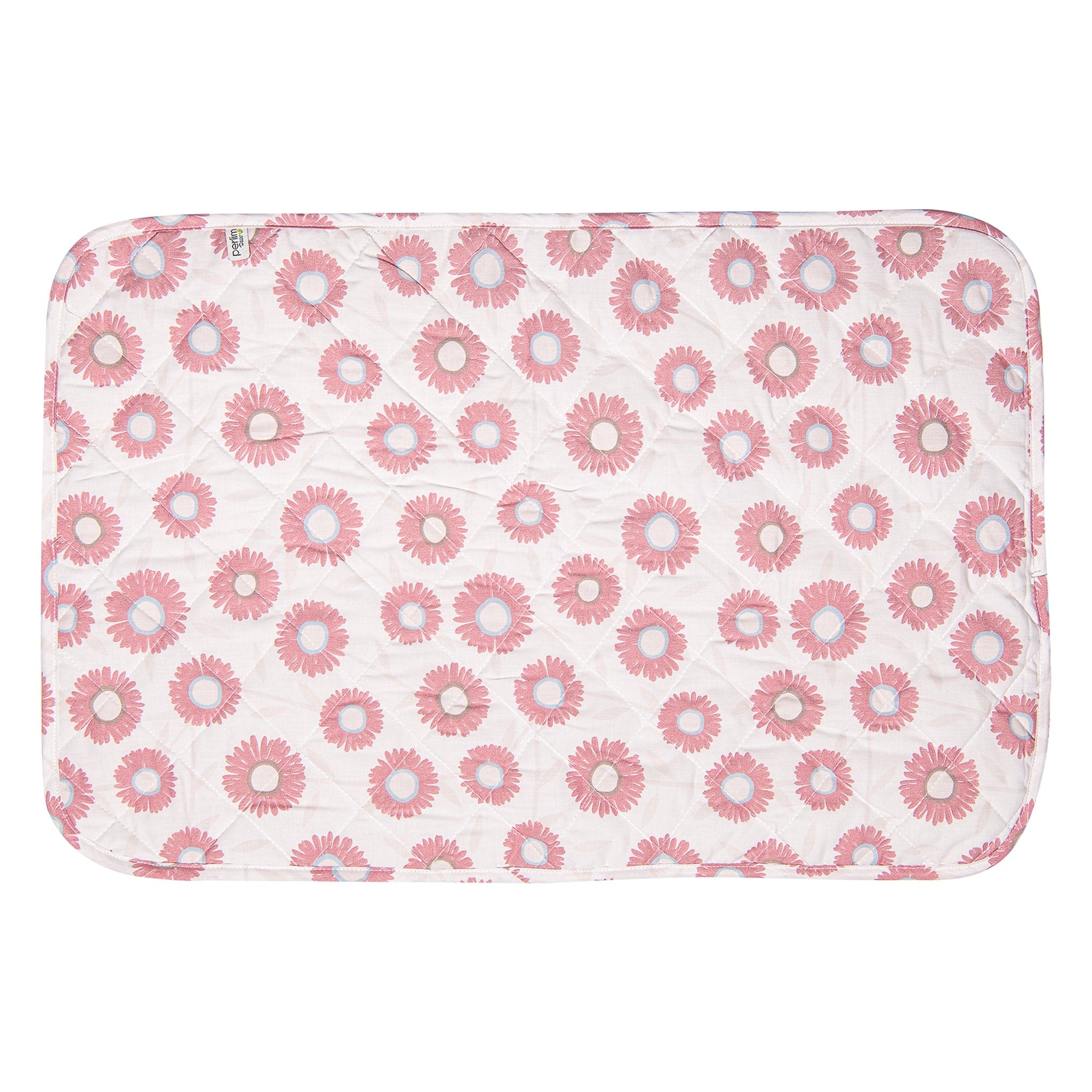 Waterproof change pad - Lillies (16x24 inches)