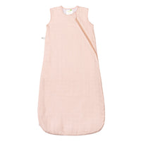 Cotton muslin sleep sack - Pink (0.7 tog)