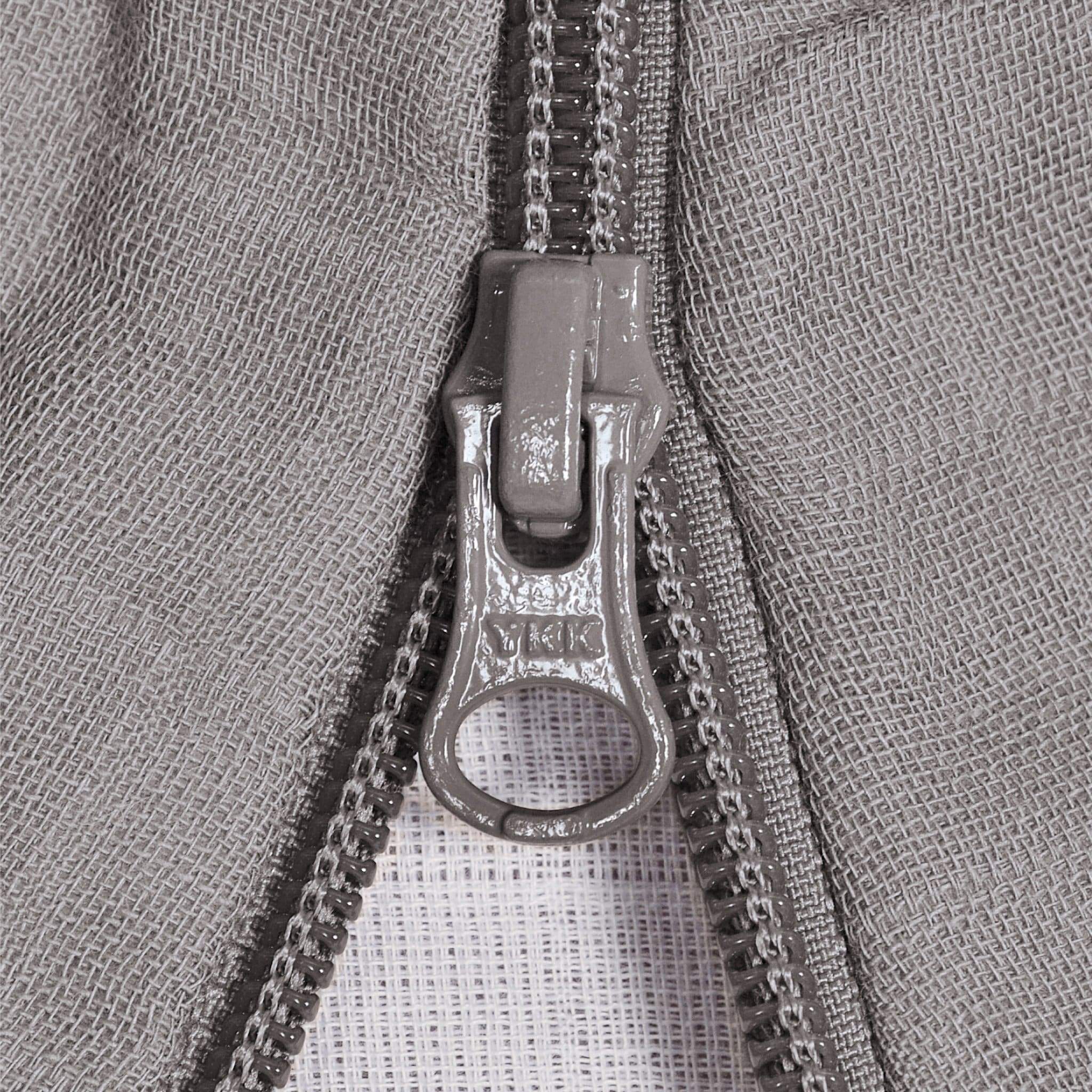 Cotton muslin sleep sack - Taupe (0.7 tog)