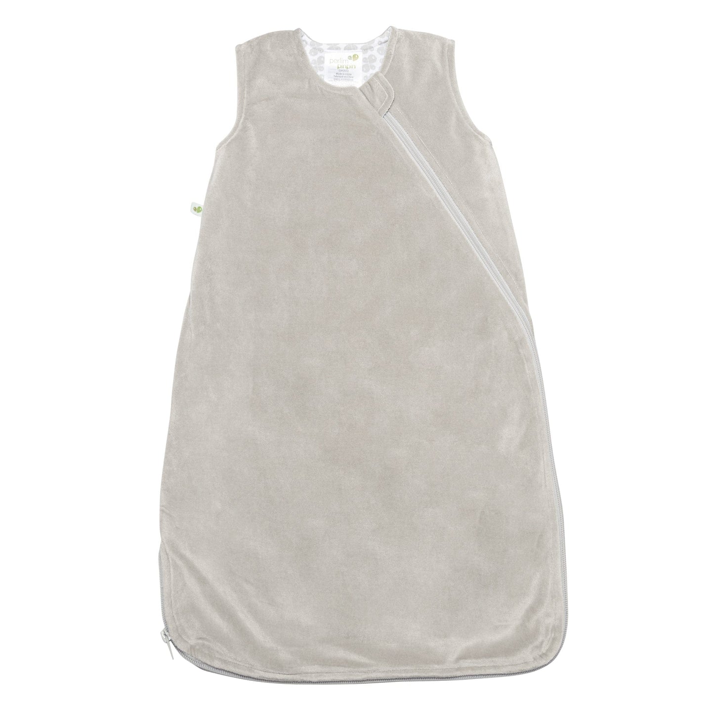 Velour sleep bag - Taupe (2.5 Togs)