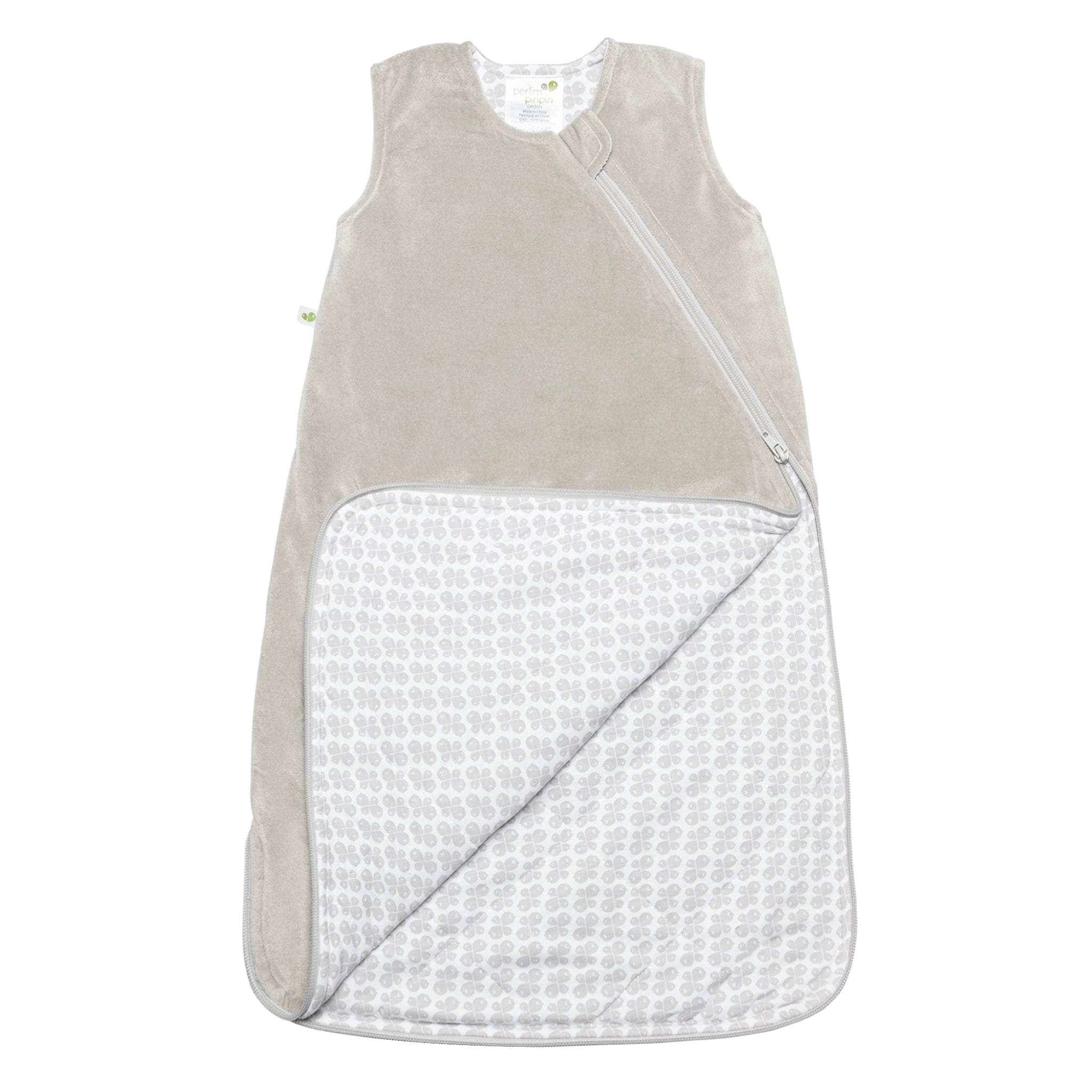 Velour sleep sack - Taupe (2.5 togs)