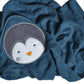 Baby hooded towel - Pinguin