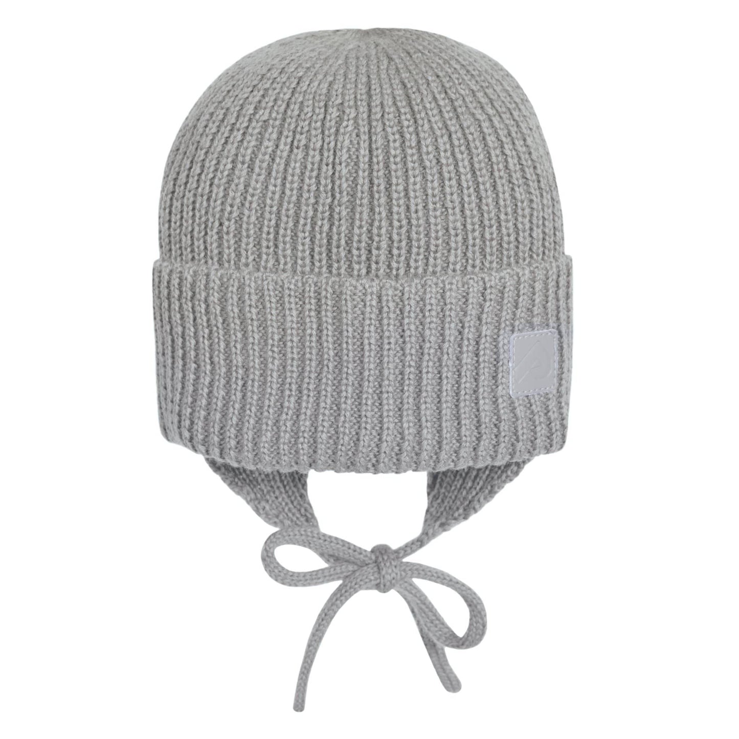 Acrylic hat with ear covers - Grey light
