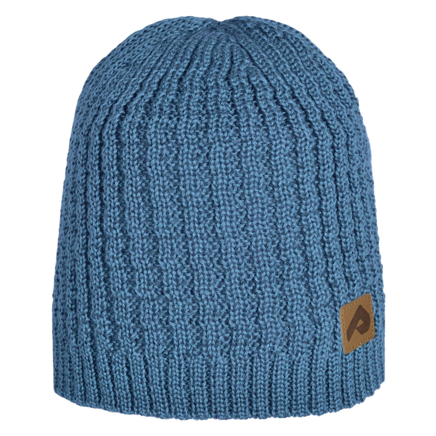 Knitted acrylic hat - Midnight blue