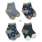 Baby socks - navy (pack of 4 pairs)