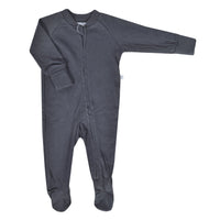 Bamboo baby sleeper - Charcoal