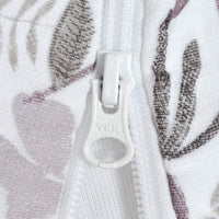 Sac de nuit mousseline de coton - feuilles prunes (0.7 tog)