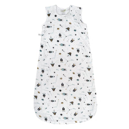 Cotton muslin sleep sack - Rockets (0.7 tog) - image 1