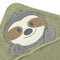 Baby hooded towel - Sloth