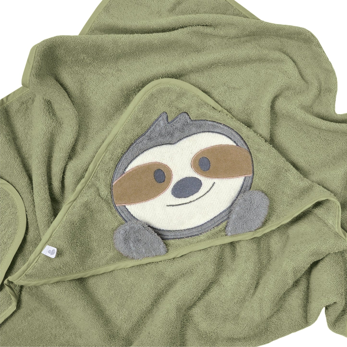 Baby hooded towel - Sloth